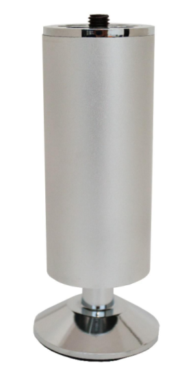 Опора мебельная 587АА (серебро) 50*150мм 312009