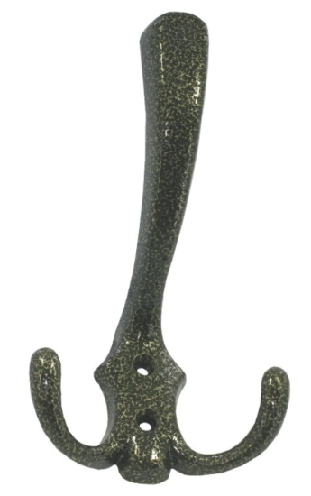 Крючок-вешалка №9 пол.бронза Кунгур 1/30