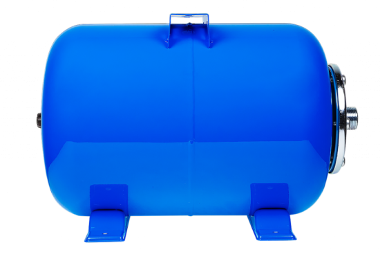 Мембранный бак для водоснабжения 50л (горизонт) синий Г50 