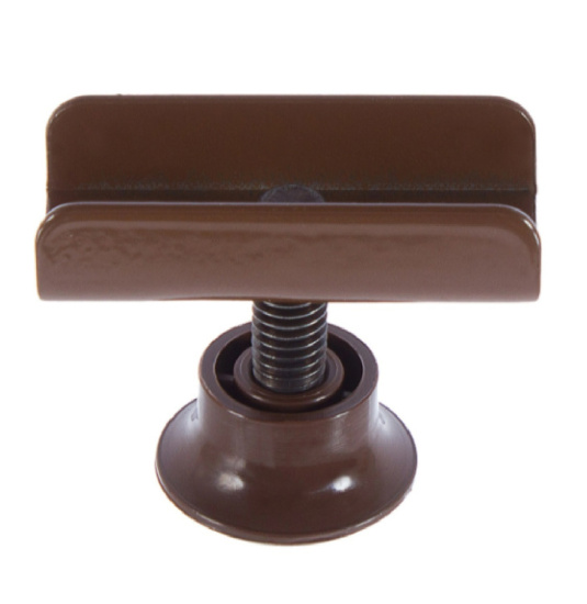 Опора мебельная регулир. М8 корчнево-террактовый 6641