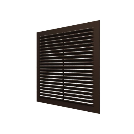 Решетка вентиляционная вытяжная коричн. 170х240 1724С