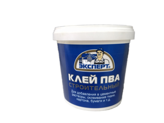 Клей ПВА Эксперт строительный 0,9 кг -30 С  (25720)