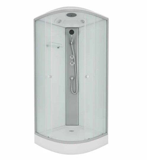 Душевая кабина Niagara Есо Е90/13/MT (90х90х215) низкий поддон 3 места стекло матовое 160544