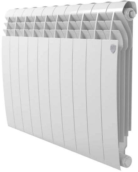 Радиатор Биметалл 500 Royal Thermo BiLiner Bianco Traffico (белый) 10 сек.