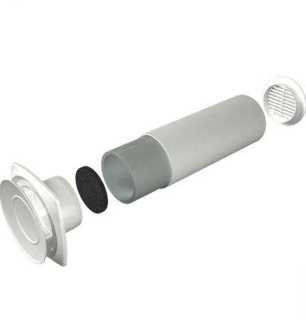 Клапан приточный D100 (10РКМ+10ВП+10АПП) 10КП-05