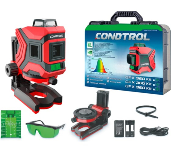 Нивелир лазерный СONDTROL GFX 360 Kit