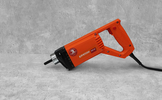 Вибратор портативный глубинный для бетона PVC-900 КРАТОН 40209006