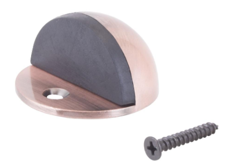 Ограничитель напольный (круглый) 8185 АС ст.медь 11091