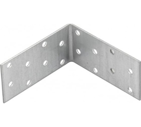 Крепежный уголок равносторонний 2,0 мм, 80х80х40 46424