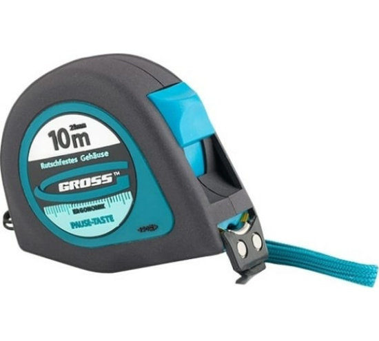 Рулетка Ergonomisch GROSS 10м*25мм, магнит 31105
