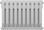 Радиатор Биметалл 500 Royal Thermo BiLiner Bianco Traffico (белый) 10 сек.