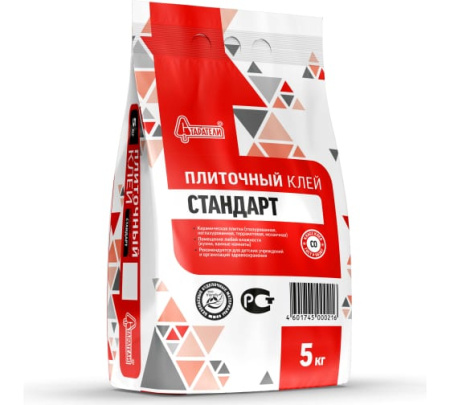 Клей плиточный Старатели "Стандарт" 5 кг