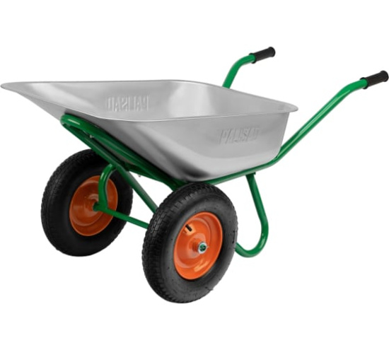 Тачка садово-строительная, усиленная, грузоподъемность 320кг, объем 100л, Palisad 689233