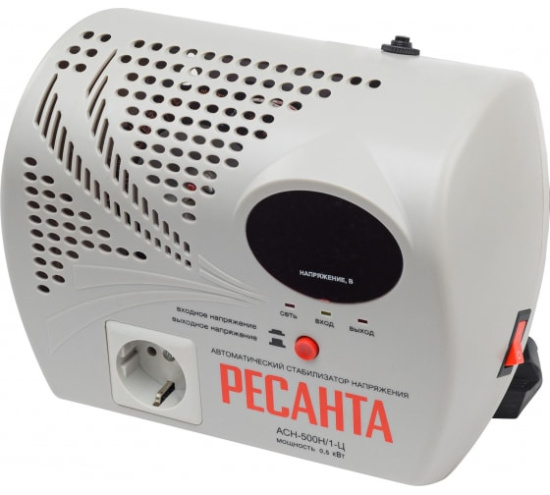 Стабилизатор напряжения РЕСАНТА  АСН-500Н/1-Ц