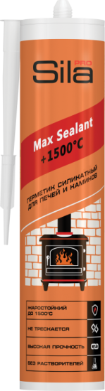 Герметик Sila PRO Max Sealant 1500 для печей 280мл