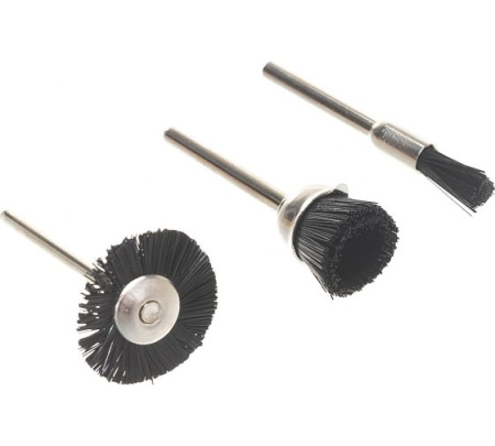 Набор STAYER щеток нейлоновых для чистки и полирования, 3шт. 29914-H3 