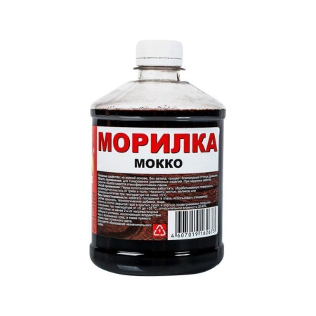 Морилка мокко пэт/т 0,5л/0,4кг/20шт Вершина