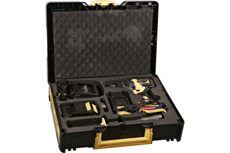 Дрель аккум. Hanskonner HCD20165PRO б/щ 18В, 165Нм 2,0+4,0Ач 13мм кейс 