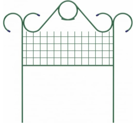 Заборчик садово-парковый "Классический", 0,7 х 0,9см,  (65042)