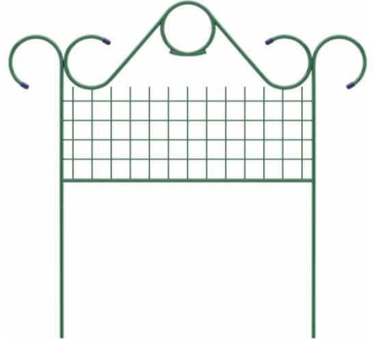 Заборчик садово-парковый "Классический", 0,7 х 0,9см,  (65042)
