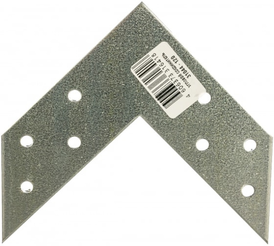 Крепежный уголок соединитель 2,0 мм, 145х145х35