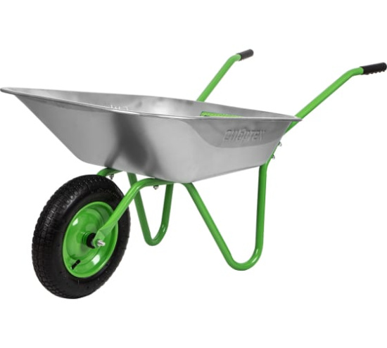 Тачка садовая одноколесная облегченная, объем 65 л// Сибртех УЦЕНКА 6896151